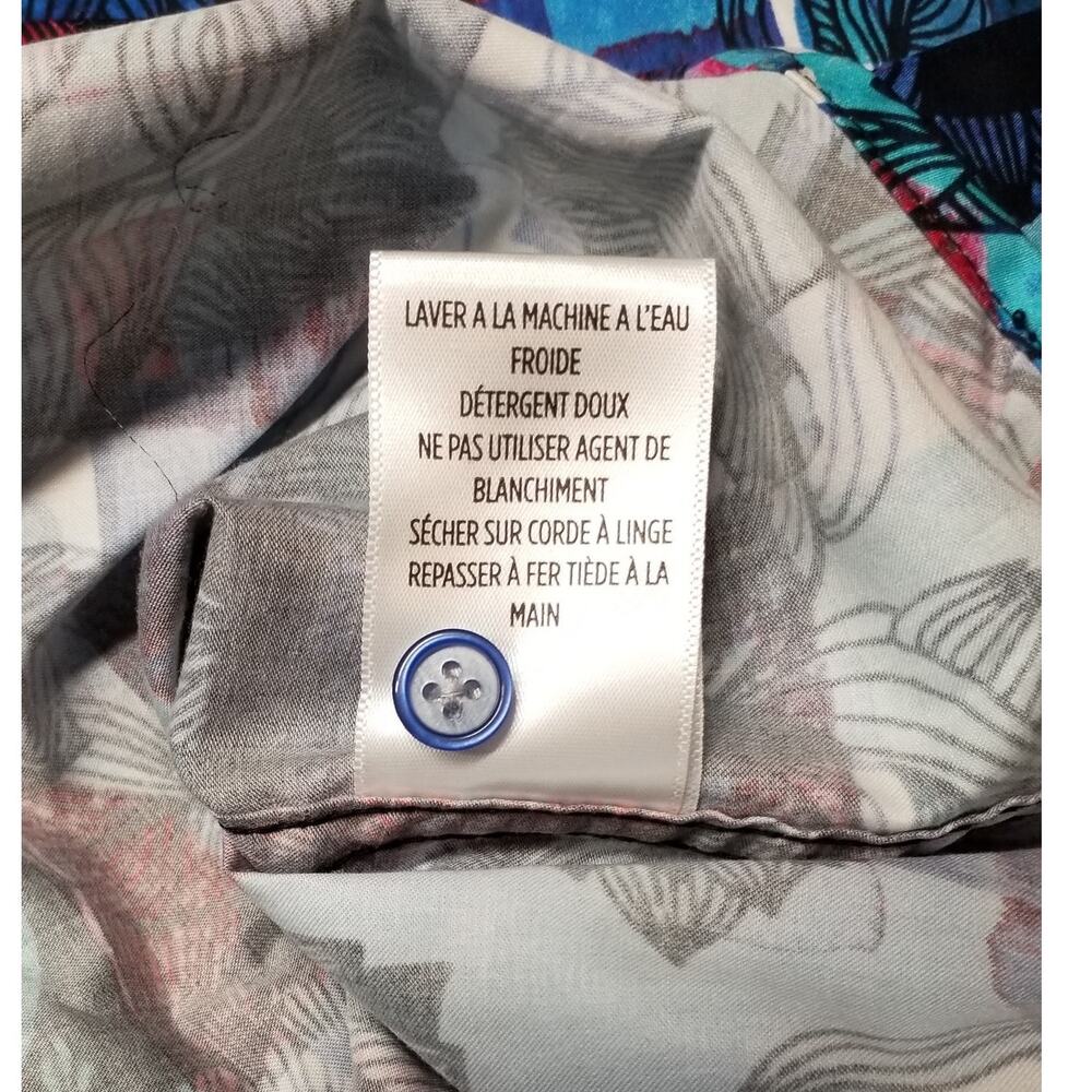 NWT Robert Graham L Barley Multi Color Short Sleeve Shirt $188 - Picture 11 of 13